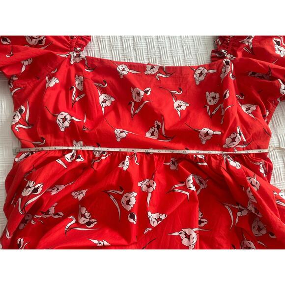 NWOT The Ruffle Gown Dress in Sweet Caroline Floral Print Coquette Milk Maid 3X - Picture 12 of 15